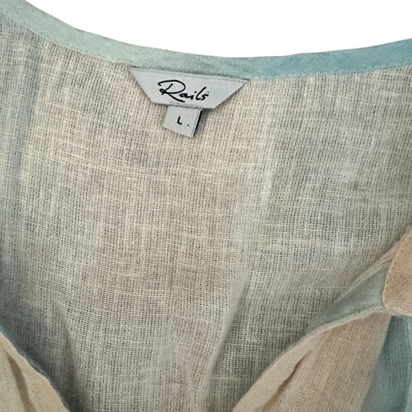 Ashlyn Midi Dress in Sunset Gradient RAILS Large - Picture 6 of 8